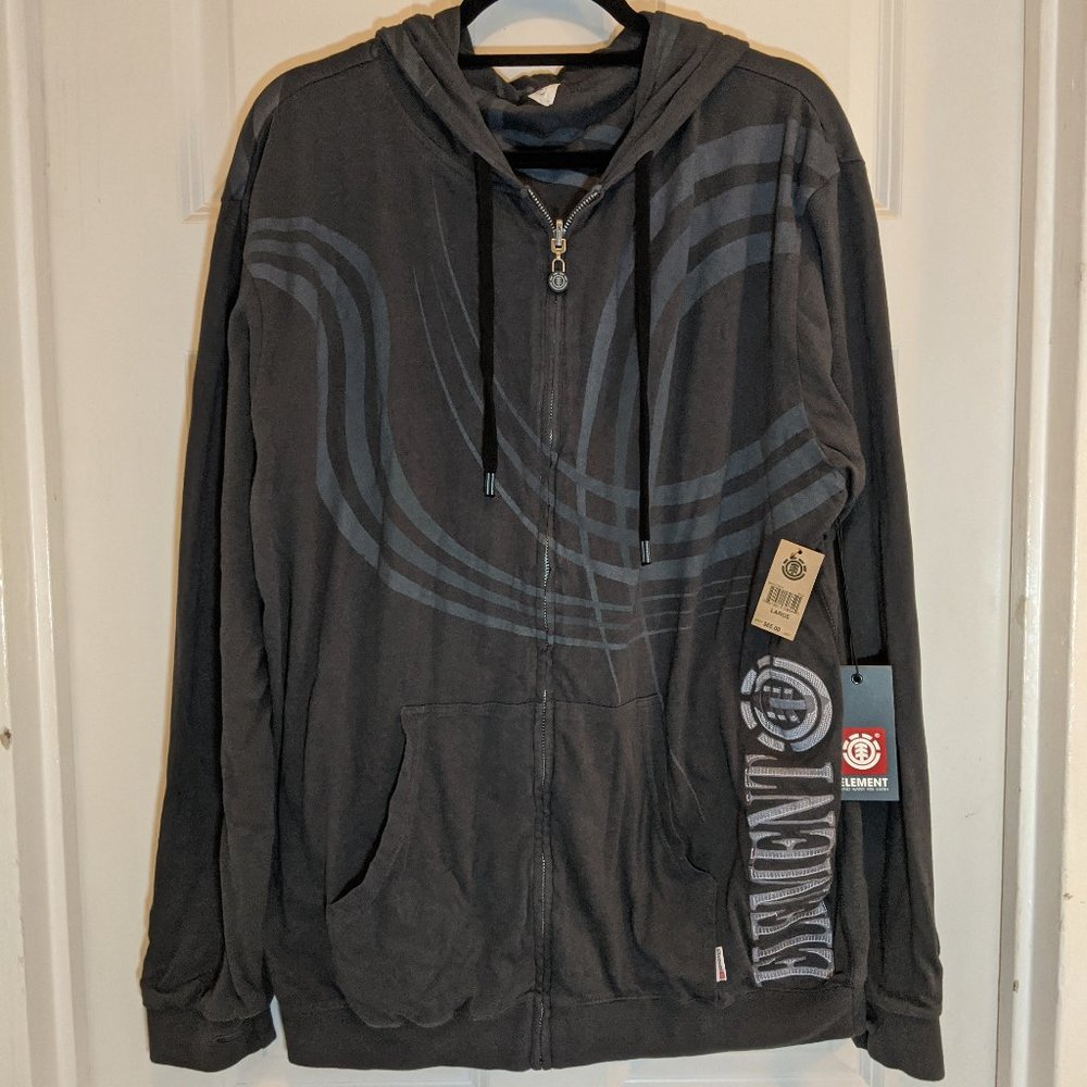 NWT Reversible Gray Element Hoodie - Large